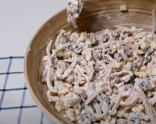 Салат из крабов